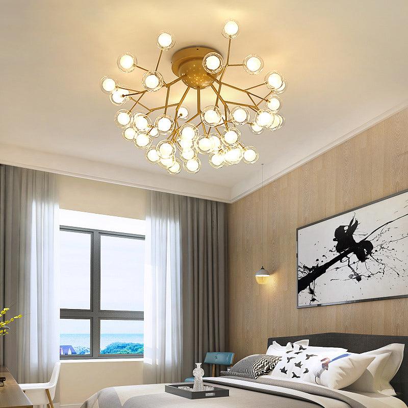 Glow Bug Chandelier (Gold)